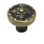 Richelieu 1-1/4 Inch Mushroom Cabinet Knob Antique English