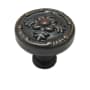 Richelieu 1-1/4 Inch Mushroom Cabinet Knob Brushed Oil-Rubbed Bronze