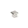 Richelieu 1-5/16 Inch Square Cabinet Knob Brushed Nickel