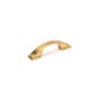Richelieu 3 Inch Center to Center Arch Cabinet Pull Aurum Brushed Gold