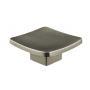 Richelieu 2-1/4 Inch Square Cabinet Knob Brushed Nickel