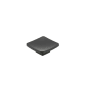 Richelieu 2-1/4 Inch Square Cabinet Knob Matte Black