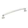 Richelieu 7-9/16 Inch Center to Center Handle Cabinet Pull from the Expression Collection Polished Nickel