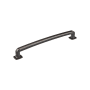 Richelieu 7-9/16 Inch Center to Center Handle Cabinet Pull from the Expression Collection Brushed Oil-Rubbed Bronze