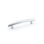 Richelieu 3-3/4 Inch Center to Center Bar Cabinet Pull from the Expression Collection Chrome