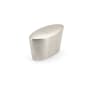 Richelieu Expression 1-3/8 Inch Oval Cabinet Knob Brushed Nickel