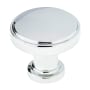 Richelieu 1-5/16 Inch Mushroom Cabinet Knob Chrome