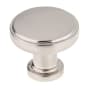 Richelieu 1-5/16 Inch Mushroom Cabinet Knob Brushed Nickel