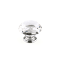 Richelieu 1-15/16 Inch Mushroom Cabinet Knob Chrome / Clear