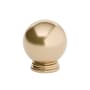 Richelieu 1-3/16 Inch Round Cabinet Knob Champagne Bronze