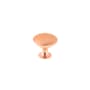 Richelieu 1-9/16 Inch Mushroom Cabinet Knob Rose Gold