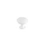 Richelieu 1-9/16 Inch Mushroom Cabinet Knob White