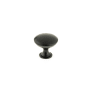 Richelieu 1-9/16 Inch Mushroom Cabinet Knob Matte Black