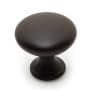 Richelieu 1-3/16 Inch Mushroom Cabinet Knob Oil-Rubbed Bronze
