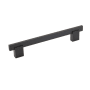 Richelieu 6-5/16 Inch Center to Center Bar Cabinet Pull Matte Black