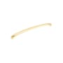 Richelieu 12-5/8 Inch Center to Center Arch Cabinet Pull Brushed Gold
