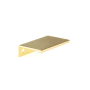 Richelieu 2-3/4 Inch Long Finger Cabinet Pull Satin Gold