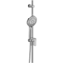 Riobel 2 GPM Multi Function Hand Shower Package - Includes Slide Bar and Hose Chrome
