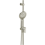 Riobel 2 GPM Multi Function Hand Shower Package - Includes Slide Bar and Hose Polished Nickel