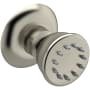Riobel Single Function Round Brass Body Spray Brushed Nickel