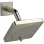Riobel 1.75 GPM Multi Function Rain Shower Head Brushed Nickel