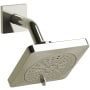 Riobel 1.75 GPM Multi Function Rain Shower Head Polished Nickel
