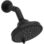 Riobel 2 GPM Multi Function Rain Shower Head Black