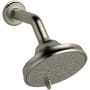 Riobel 2 GPM Multi Function Rain Shower Head Brushed Nickel