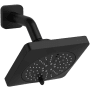 Riobel 2 GPM Multi Function Rain Shower Head Black