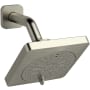 Riobel 2 GPM Multi Function Rain Shower Head Brushed Nickel