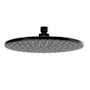 Riobel 2 GPM Single Function Rain Shower Head Black