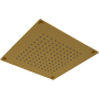Riobel 2 GPM Single Function Rain Shower Head Brushed Gold
