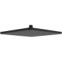 Riobel 2 GPM Single Function Rain Shower Head Black