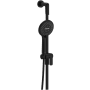 Riobel 2 GPM Multi Function Hand Shower Package - Includes Slide Bar and Hose Black