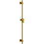 Riobel 35" Slide Bar with Easy-Glide Hand Shower Holder Brushed Gold