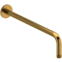 Riobel 15-3/4" Wall Mounted Shower Arm and Flange Brushed Gold