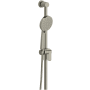 Riobel 2 GPM Multi Function Hand Shower Package - Includes Slide Bar and Hose Brushed Nickel