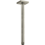 Riobel 11-5/8" Ceiling Mounted Shower Arm and Flange Brushed Nickel