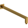 Riobel 20" Wall Mounted Shower Arm and Flange Brushed Gold