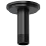 Riobel 3" Ceiling Mount Shower Arm - Escutcheon Included Black