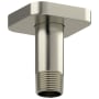 Riobel 3" Ceiling Mounted Shower Arm and Flange Brushed Nickel