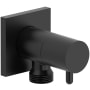 Riobel Handshower Outlet With Integrated Volume Control Black