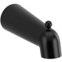 Riobel 6-3/8" Integrated Diverter Tub Spout Black