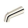 Riobel 6-3/8" Integrated Diverter Tub Spout Polished Nickel