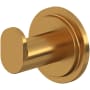 Riobel Arca Single Robe Hook Brushed Gold