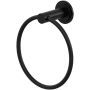 Riobel Arca 6-1/4" Wall Mounted Towel Ring Black