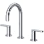 Riobel Arca 1.2 GPM Widespread Bathroom Faucet with Pop-Up Drain Assembly Chrome