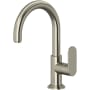 Riobel Arca 1.2 GPM Single Hole Bathroom Faucet with Pop-Up Drain Assembly Brushed Nickel