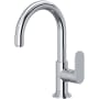 Riobel Arca 1.2 GPM Single Hole Bathroom Faucet with Pop-Up Drain Assembly Chrome