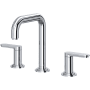 Riobel Arca 1.2 GPM Widespread Bathroom Faucet with Pop-Up Drain Assembly Chrome